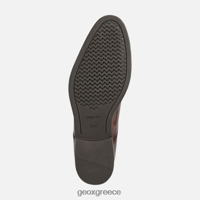 4DBLR0708 σκούρο καφέ Geox Χάμπστεντ άνθρωπος