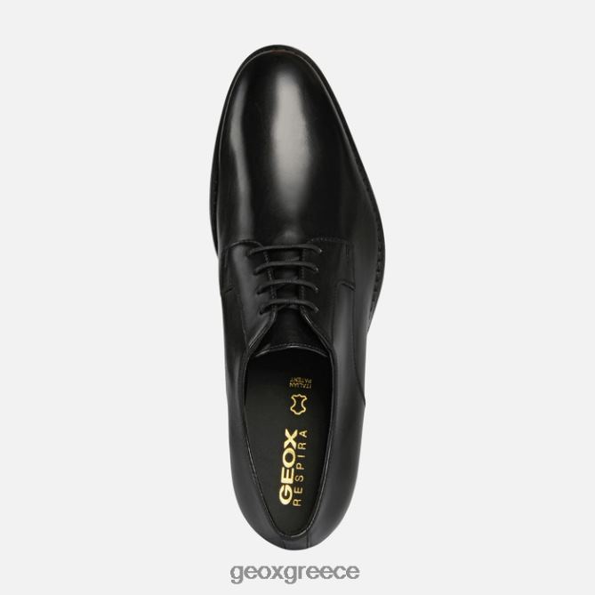 4DBLR0709 μαύρος Geox Χάμπστεντ άνθρωπος