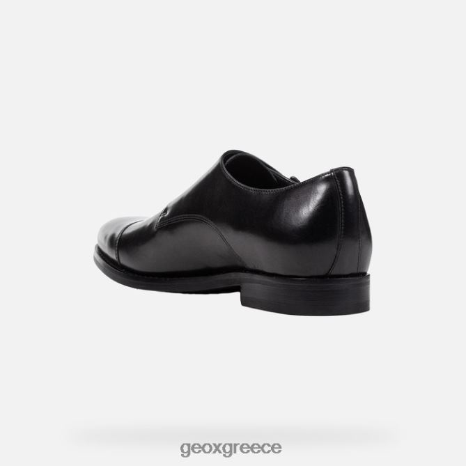 4DBLR0722 μαύρος Geox Χάμπστεντ άνθρωπος