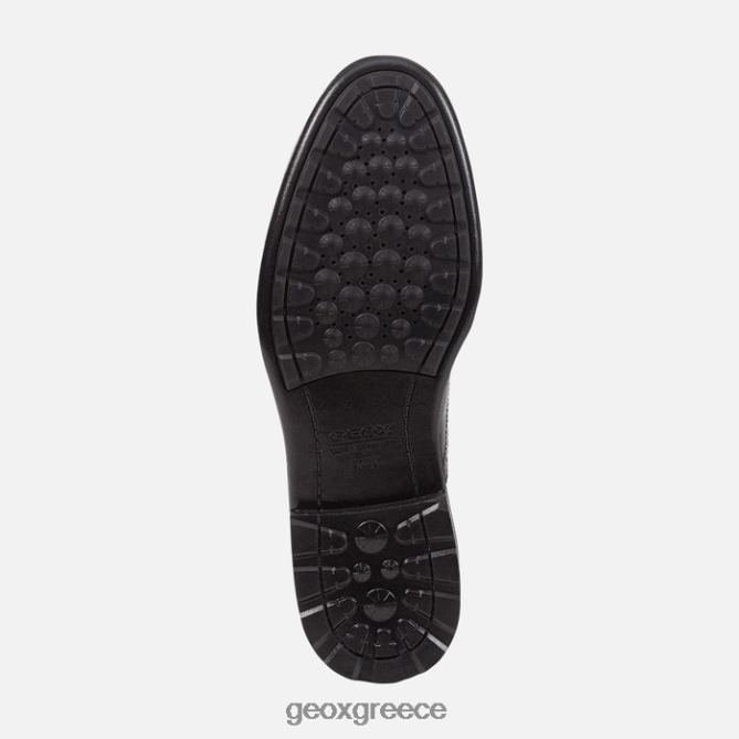 4DBLR0824 μαύρος Geox περπάτημα ευχαρίστηση άνθρωπος