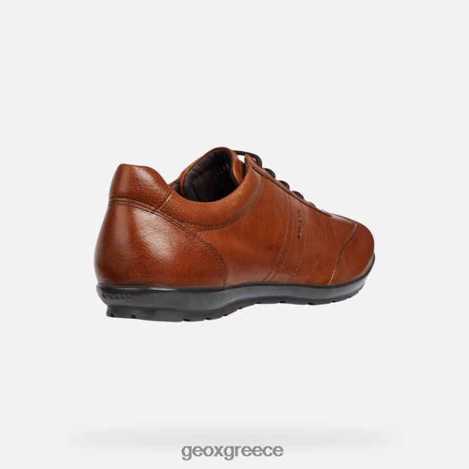 4DBLR01851 καφέ cotto Geox σύμβολο άνθρωπος