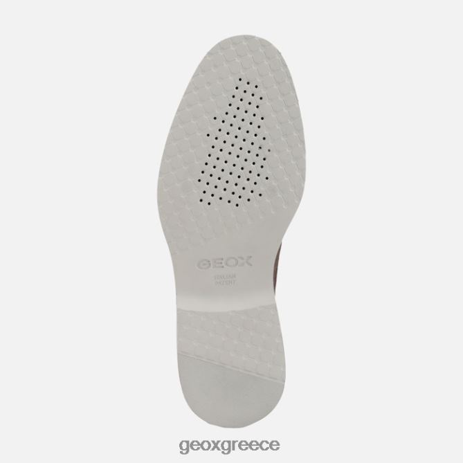 4DBLR0929 σκούρο καφέ Geox gubbio άνθρωπος