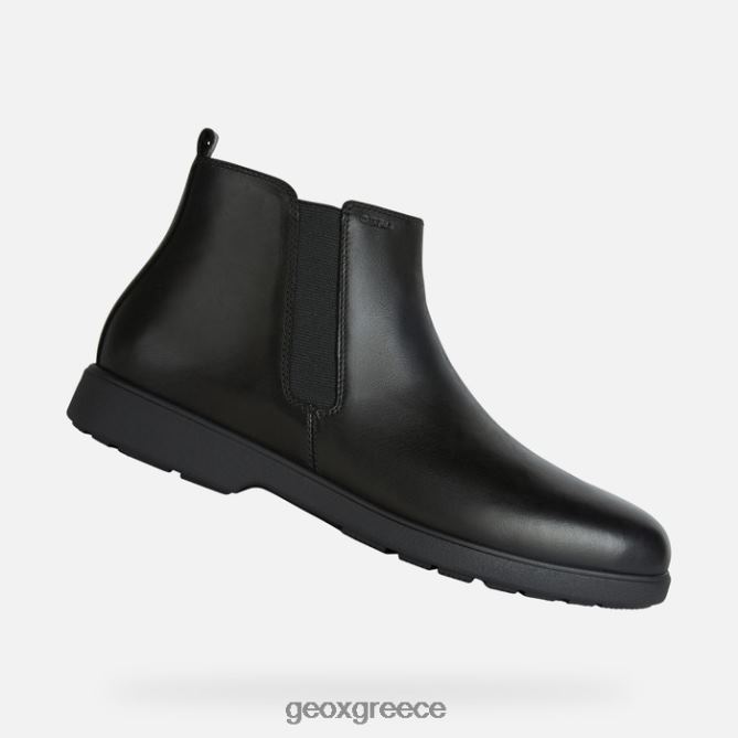 4DBLR01829 μαύρος Geox spherica ec11 ευρύς άνθρωπος