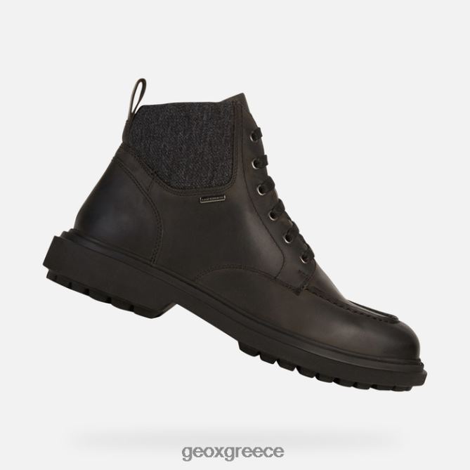 4DBLR0663 μαύρος Geox φαλόρια abx άντρας