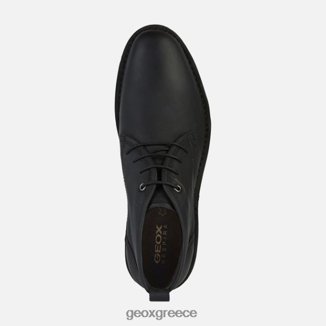 4DBLR0686 μαύρος Geox ζαλ άντρας