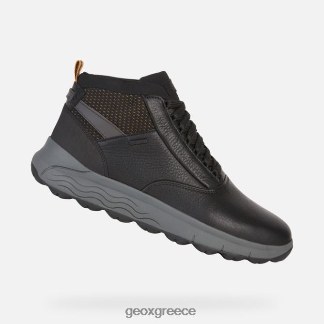 4DBLR0723 μαύρος Geox spherica 4x4 abx man