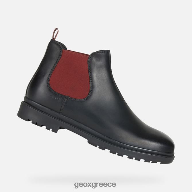 4DBLR0743 μαύρο/κρασί Geox andalo man