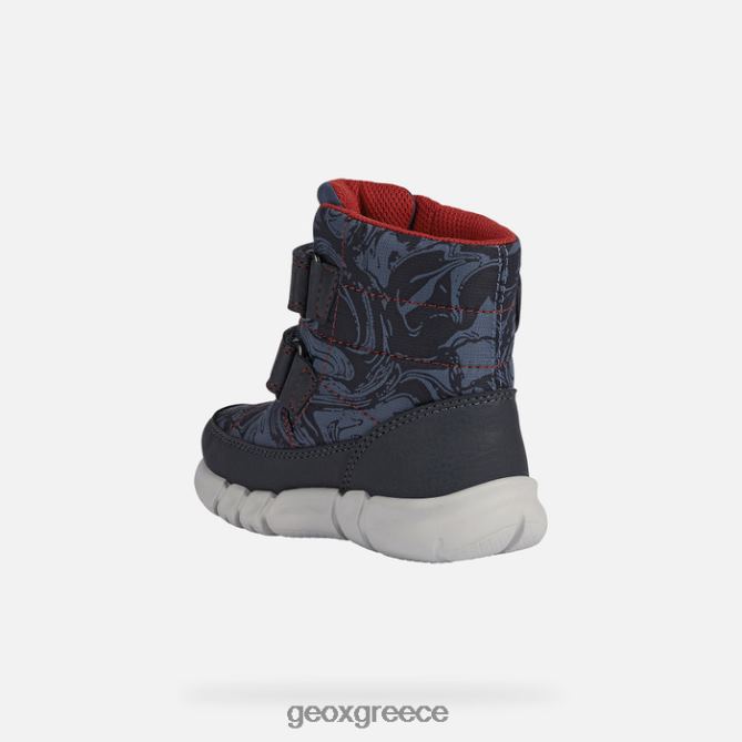 4DBLR0891 avio/κόκκινο Geox flexyper abx μωρό