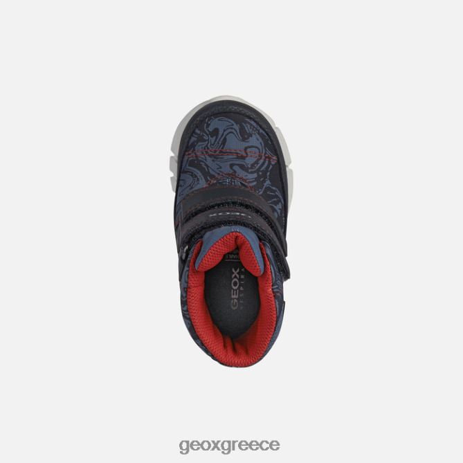 4DBLR0891 avio/κόκκινο Geox flexyper abx μωρό