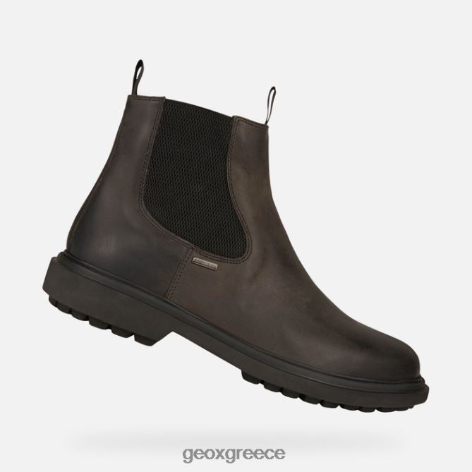 4DBLR0909 μαύρος Geox φαλόρια abx άντρας