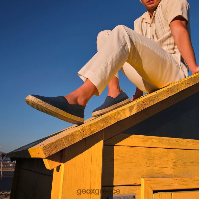 4DBLR01782 ΠΟΛΕΜΙΚΟ ΝΑΥΤΙΚΟ Geox παντελερία άνθρωπος