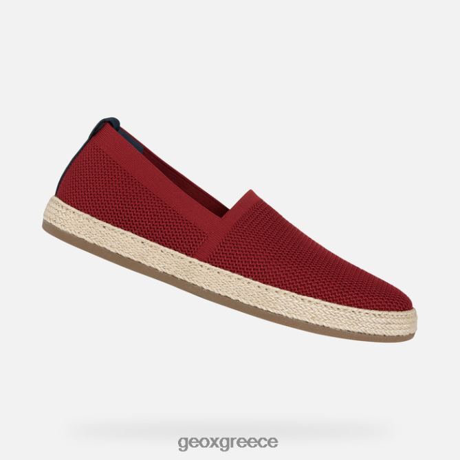 4DBLR0711 σκούρο κόκκινο Geox παντελερία άνθρωπος