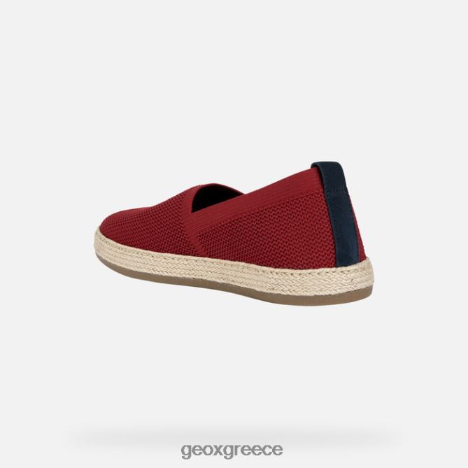 4DBLR0711 σκούρο κόκκινο Geox παντελερία άνθρωπος