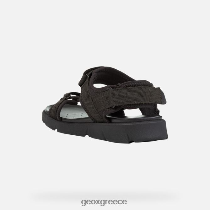 4DBLR0759 γκρι/μαύρο Geox xand 2s man