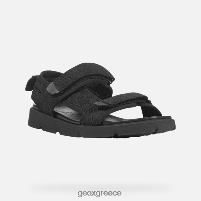 4DBLR0760 μαύρος Geox xand 2s man