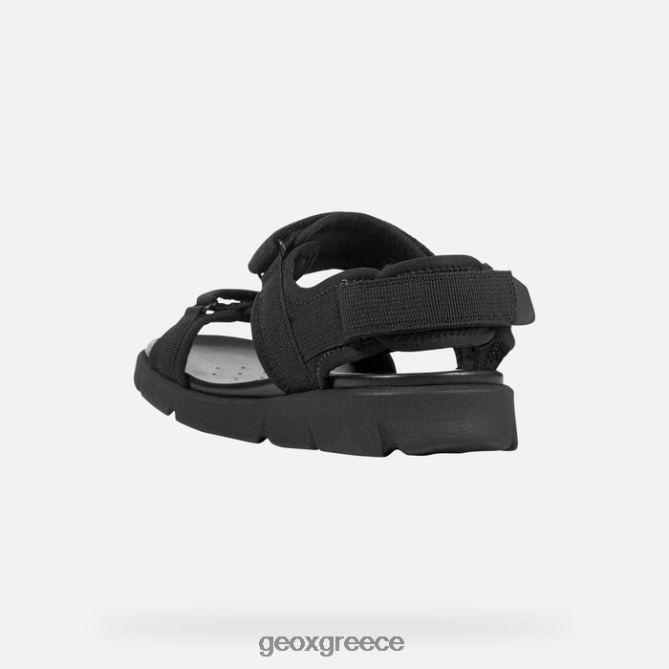 4DBLR0760 μαύρος Geox xand 2s man