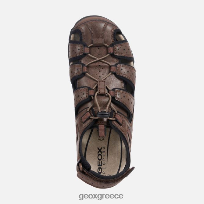 4DBLR0767 καφέ Geox strada man