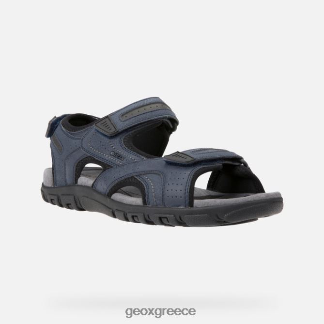 4DBLR0931 ναυτικό/σκούρο γκρι Geox strada man