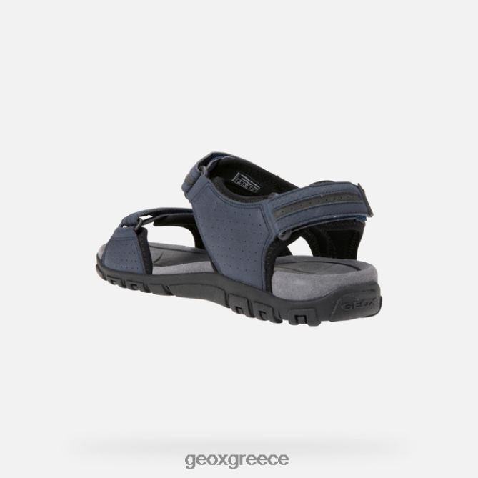 4DBLR0931 ναυτικό/σκούρο γκρι Geox strada man