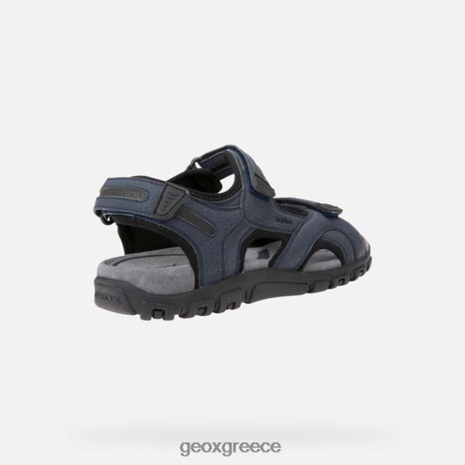 4DBLR0931 ναυτικό/σκούρο γκρι Geox strada man