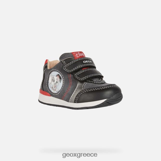 4DBLR01442 μαύρο/σκούρο γκρι Geox rishon μωρό