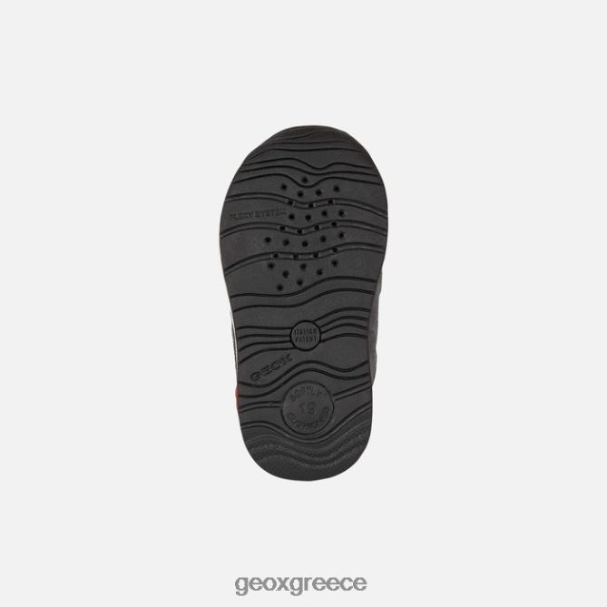 4DBLR01442 μαύρο/σκούρο γκρι Geox rishon μωρό