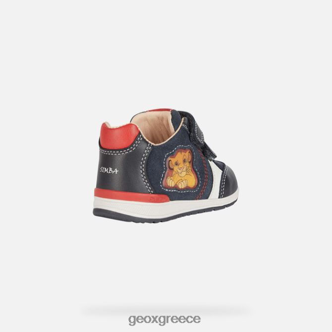 4DBLR01443 σκούρο ναυτικό/κόκκινο Geox rishon μωρό