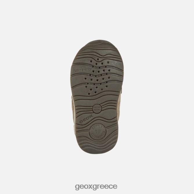 4DBLR01499 καπνός γκρι/πλατινένιος Geox rishon μωρό