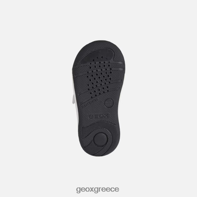 4DBLR01506 άσπρο μαύρο Geox νέα ταινία μωρό