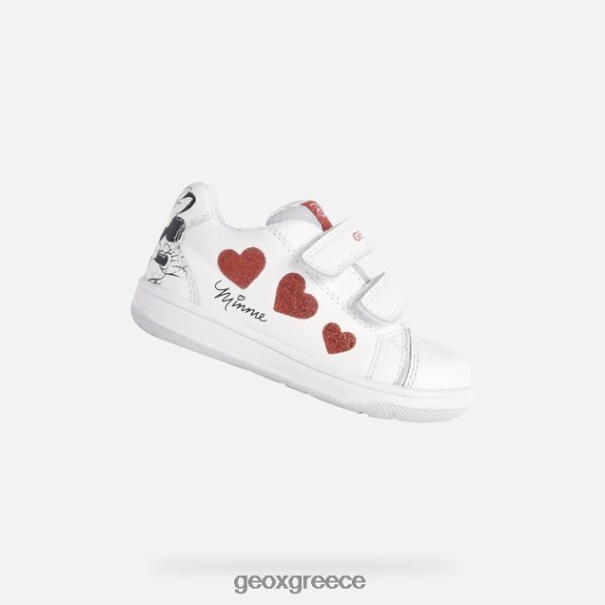 4DBLR01522 άσπρο Geox νέα ταινία μωρό