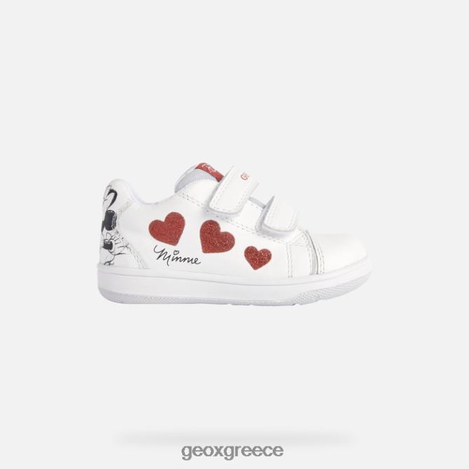 4DBLR01522 άσπρο Geox νέα ταινία μωρό
