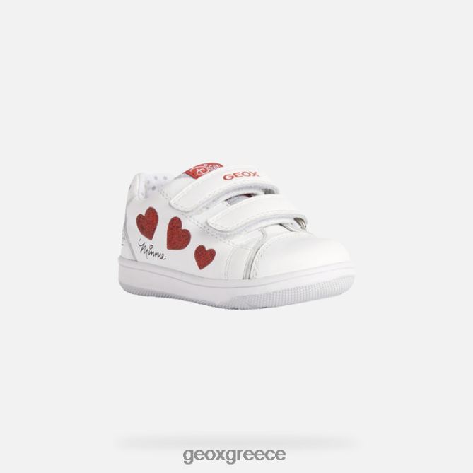 4DBLR01522 άσπρο Geox νέα ταινία μωρό