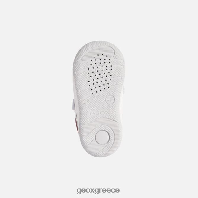 4DBLR01522 άσπρο Geox νέα ταινία μωρό