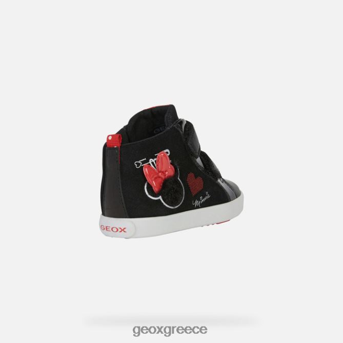 4DBLR01607 μαύρο κόκκινο Geox νήπιο ακτινίδιο