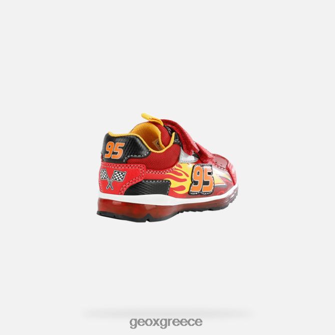 4DBLR01619 κόκκινο μαύρο Geox todo μωρό