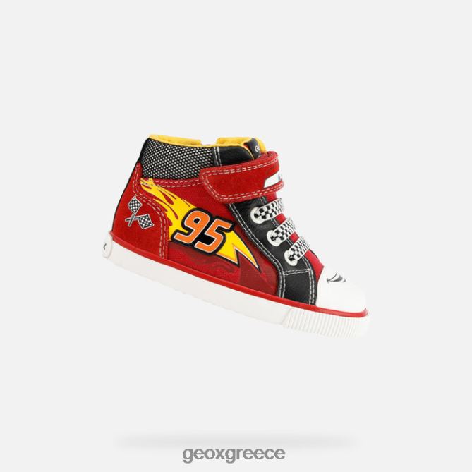 4DBLR01622 κόκκινο μαύρο Geox νήπιο ακτινίδιο