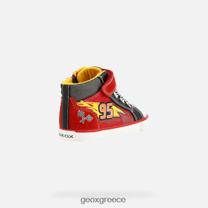 4DBLR01622 κόκκινο μαύρο Geox νήπιο ακτινίδιο