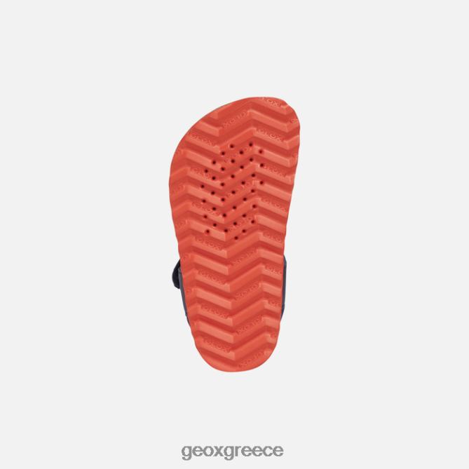 4DBLR01644 ναυτικό/λευκό Geox σανδάλι χαλκί μωρό